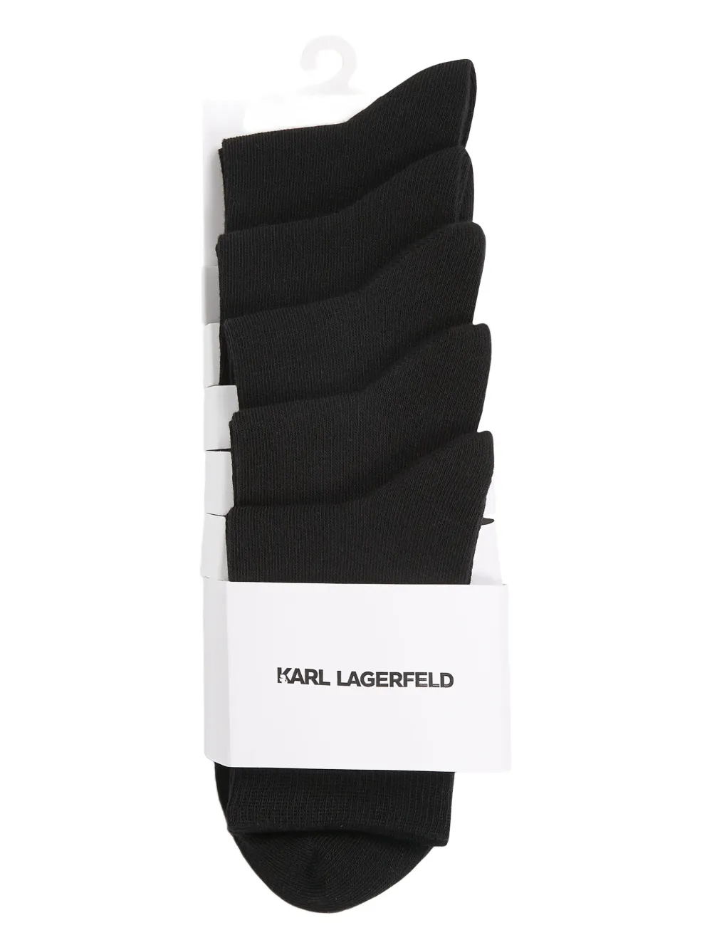 Karl Lagerfeld pack de calcetines de algodón | negro | Image 1