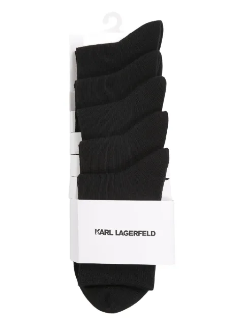 Karl Lagerfeld pack de calcetines de algodón 