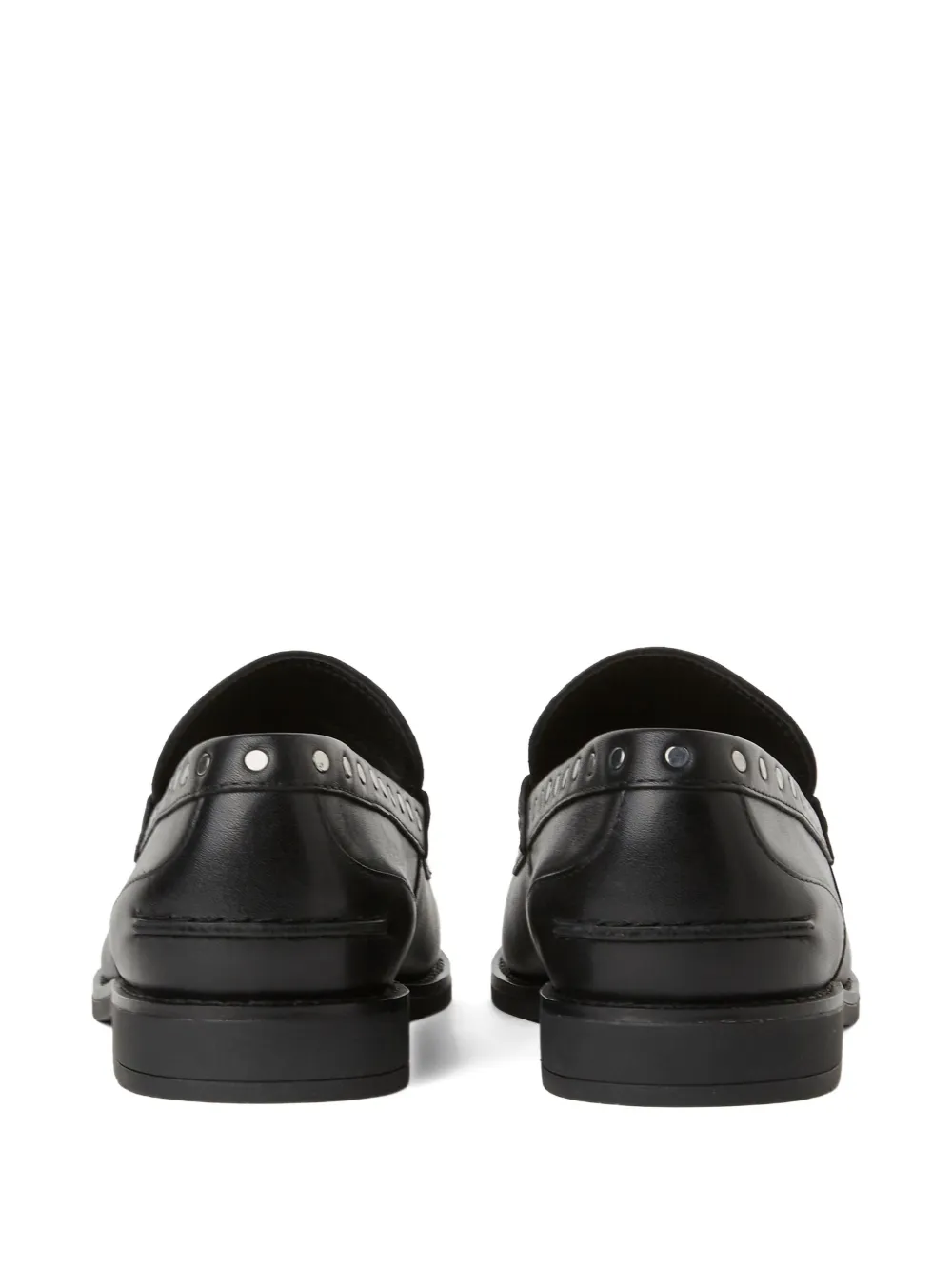 Karl Lagerfeld Jeans Loafers verfraaid met studs Zwart