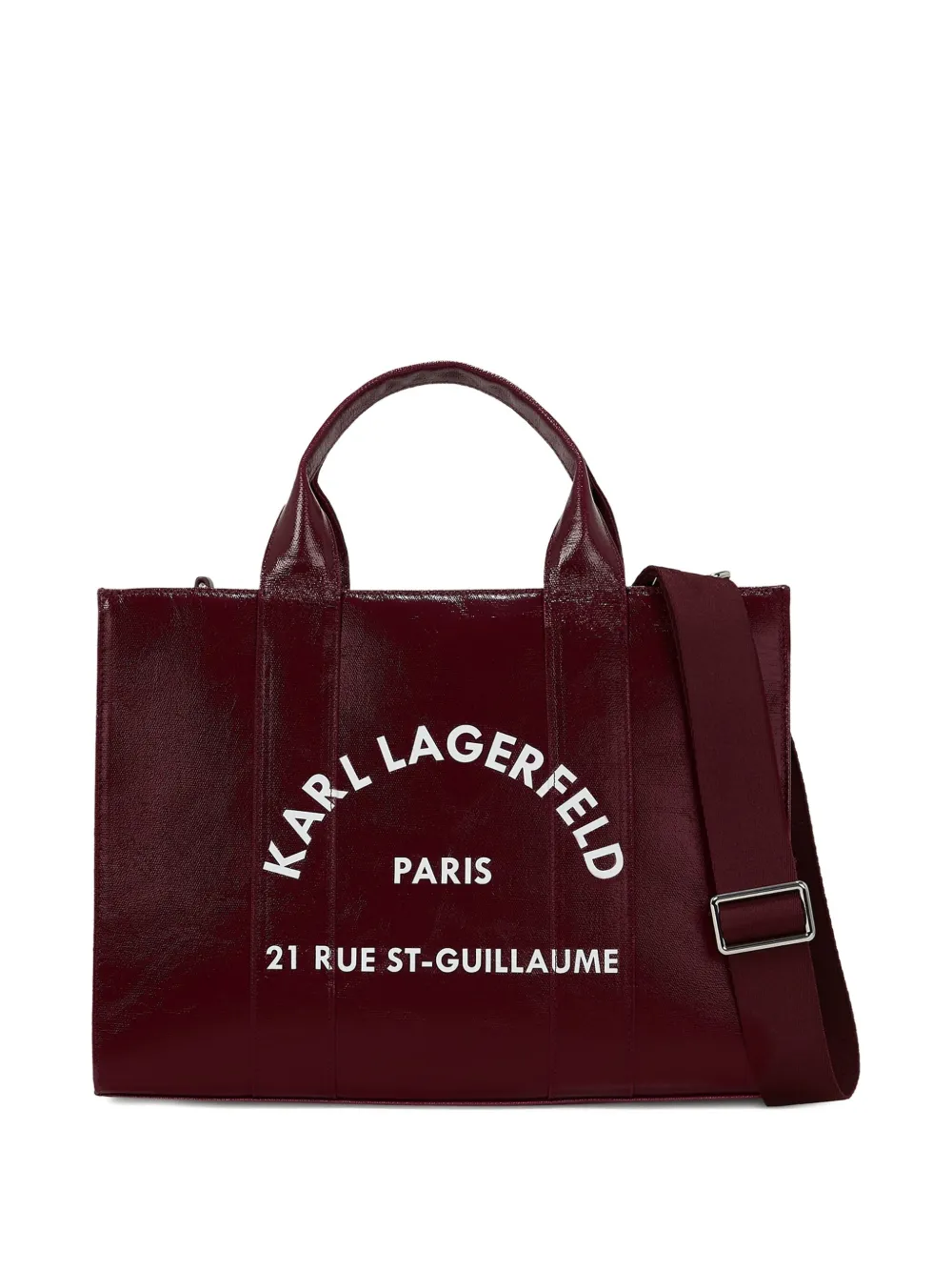 Karl Lagerfeld Medium Rue St-Guillaume shopper Rood