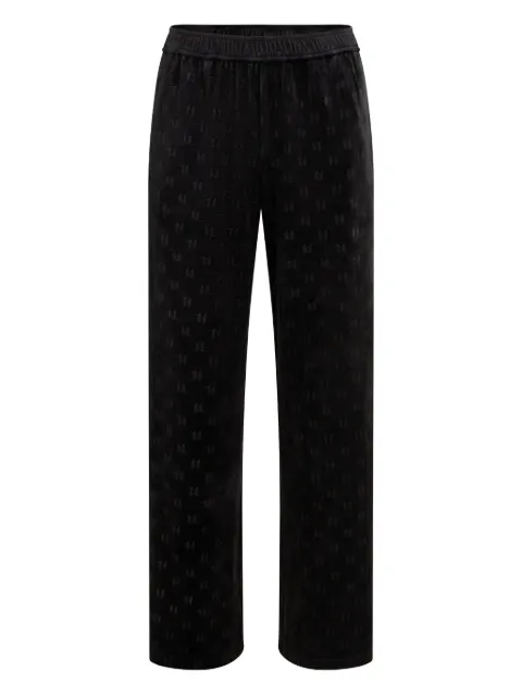 Karl Lagerfeld monogram-pattern track pants 