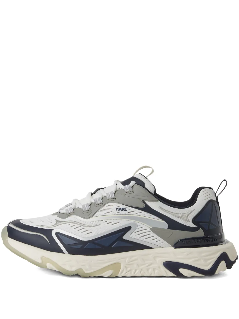 Karl Lagerfeld Jeans baskets à empiècements | bleu | Image 1