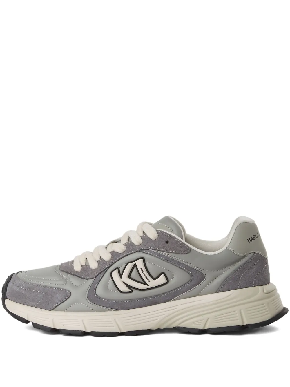 Karl Lagerfeld Jeans Orion Sidetrim sneakers | Grey | Image 1