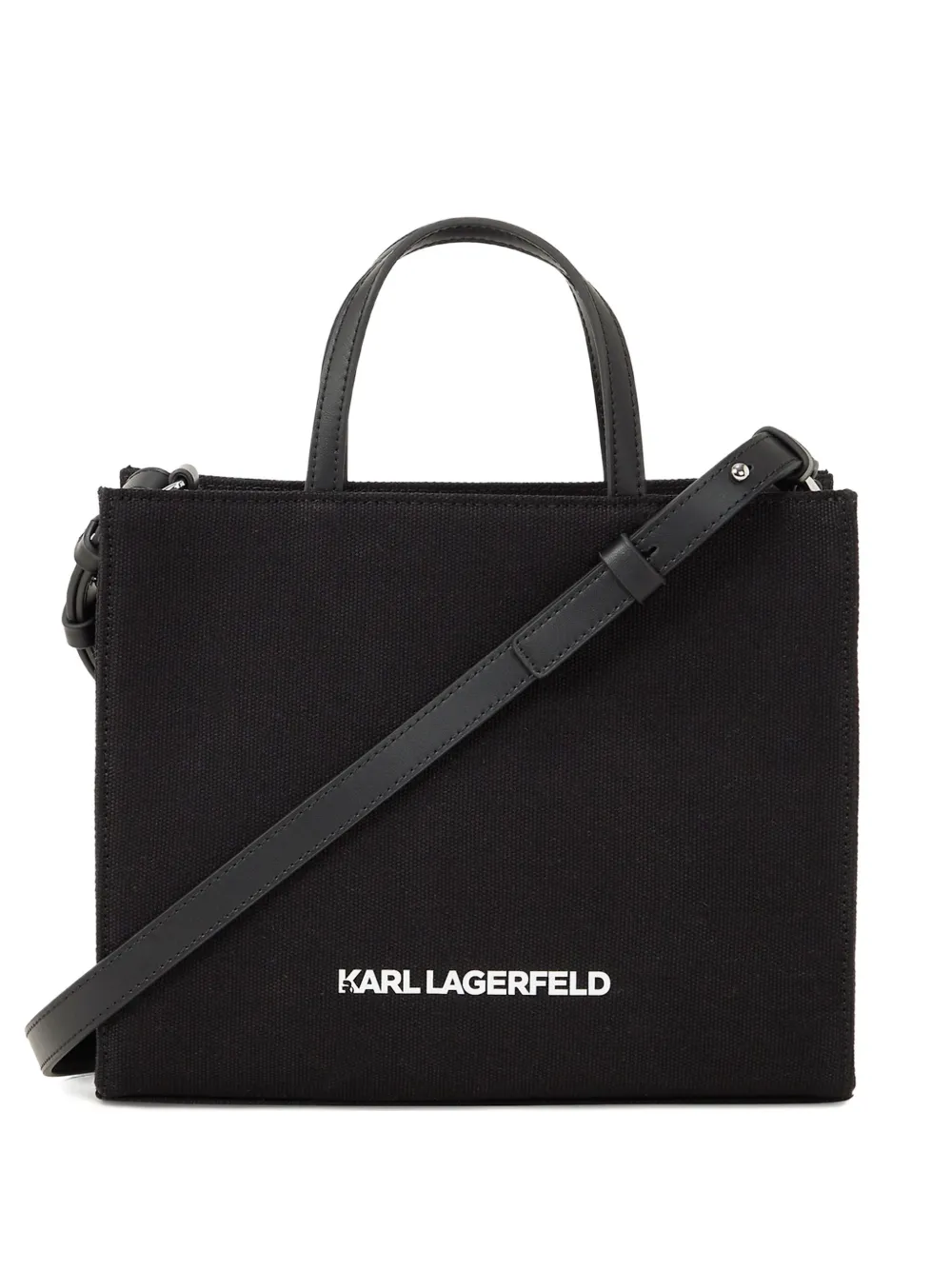 Karl Lagerfeld Ikon shopper met Icon print Zwart