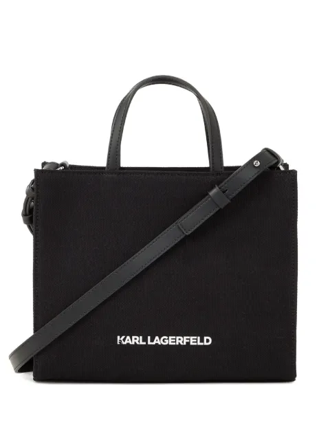 Karl Lagerfeld Tote Bag mit kleinem Ikonen-Print