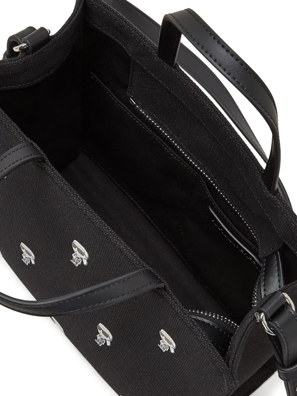 Karl Lagerfeld Ikon shopper met Icon print Zwart