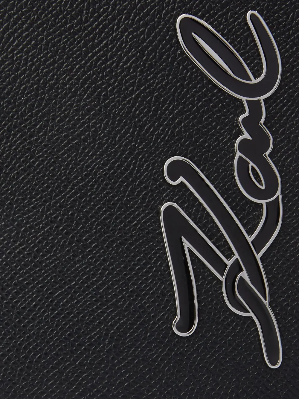 Karl Lagerfeld iPhone 16 Pro Max hoesje met kenmerkend logo Zwart
