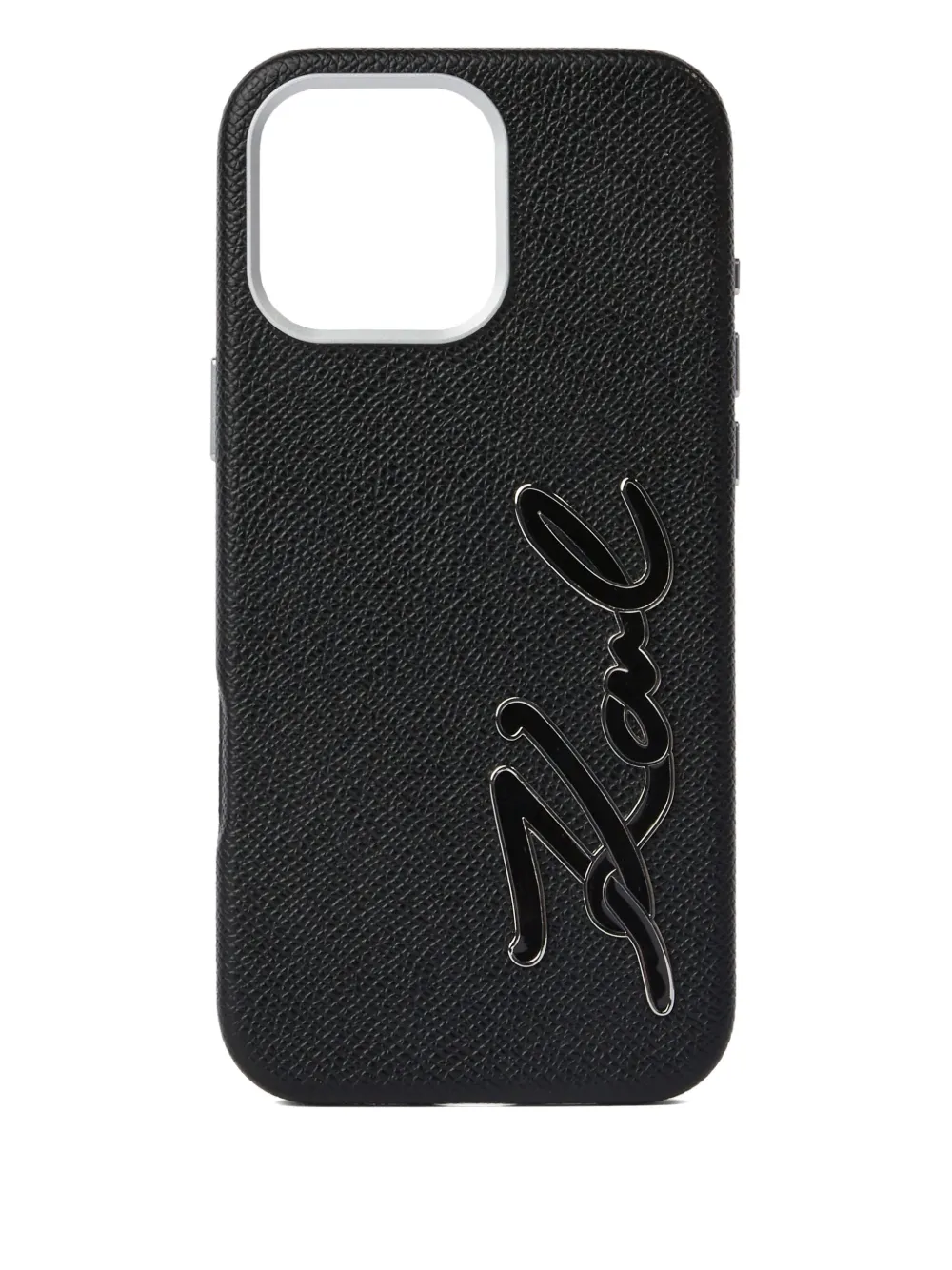 Karl Lagerfeld funda para iPhone 16 Pro Max Signature | negro | Image 1