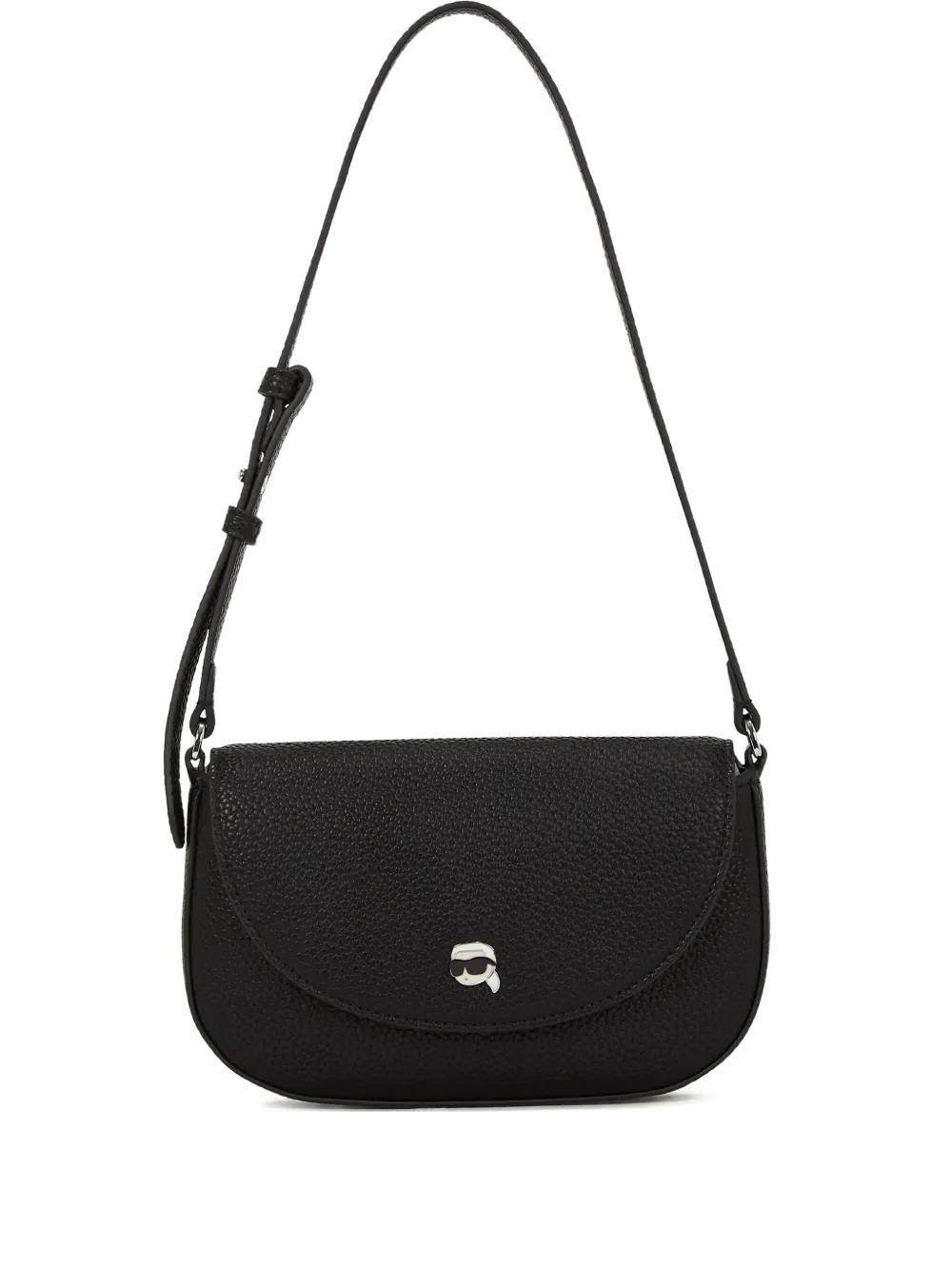 Karl Lagerfeld Ikon crossbodytas met omslag Zwart