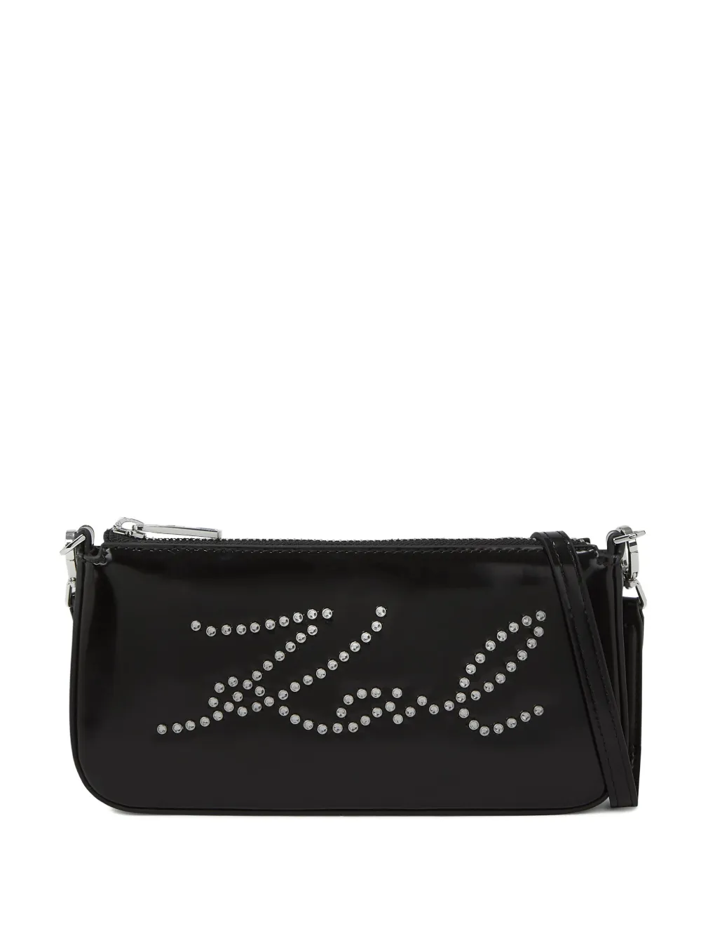 Karl Lagerfeld Pouch con borchie - Nero