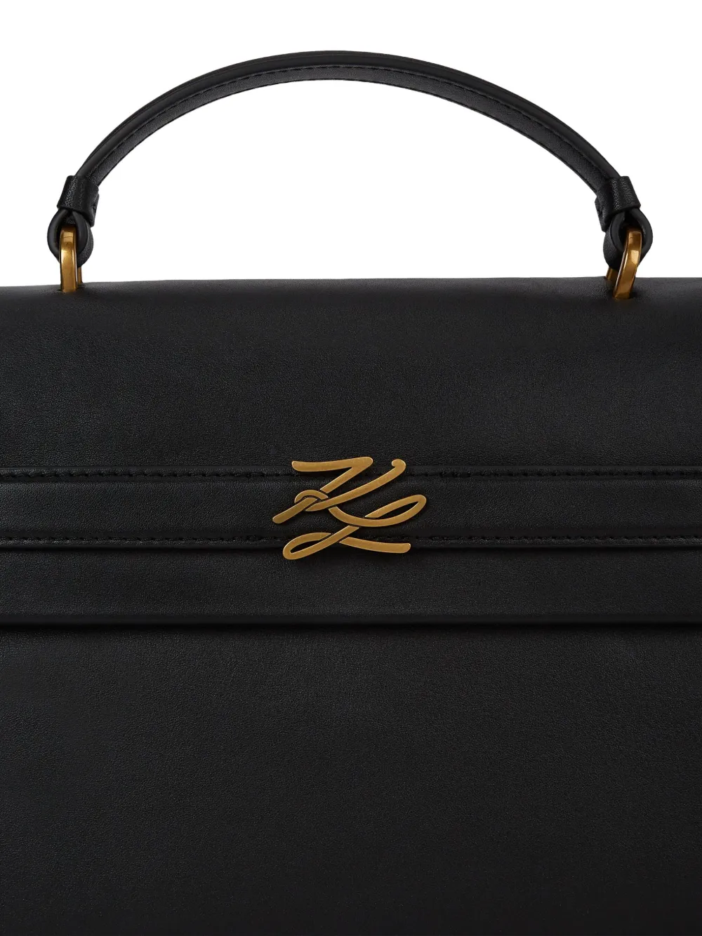 Karl Lagerfeld K Autograph tas met handgreep Zwart
