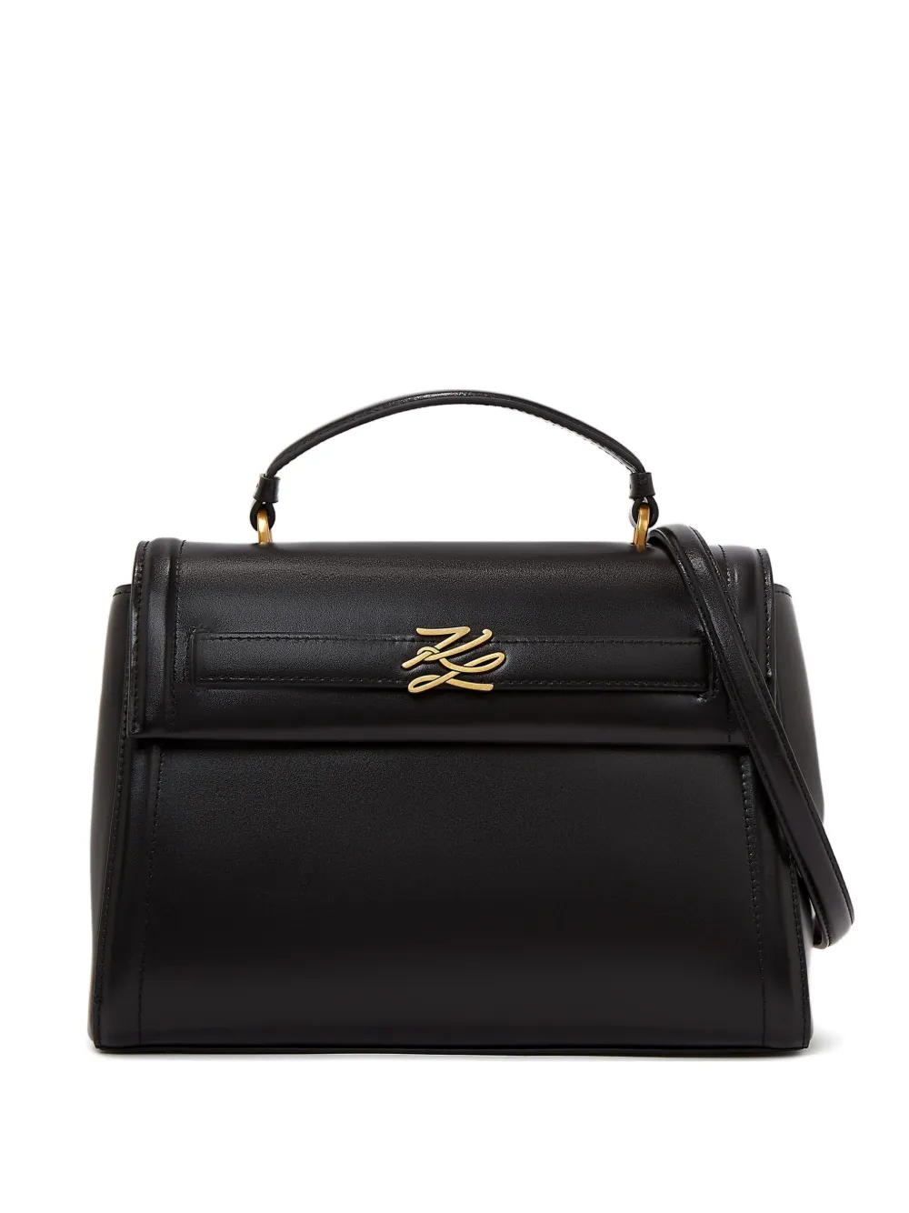 Karl Lagerfeld K Autograph tas met handgreep Zwart
