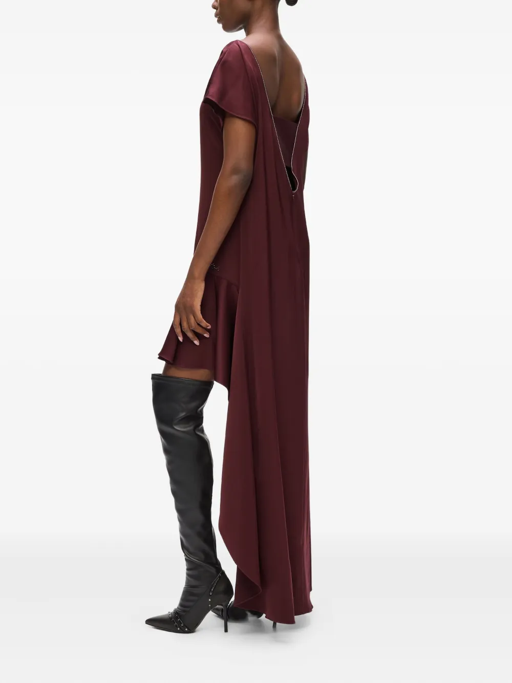 Karl Lagerfeld Flared jurk Rood