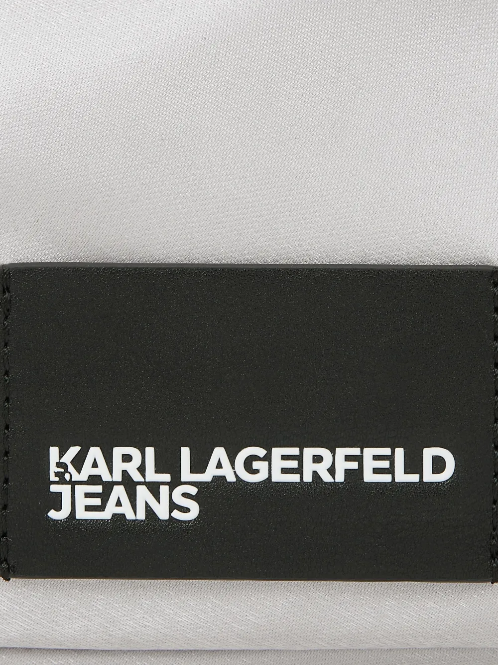 Karl Lagerfeld Jeans Crossbodytas met logopatch Grijs