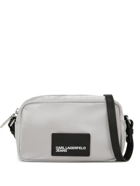 Karl Lagerfeld Jeans logo-patch crossbody bag