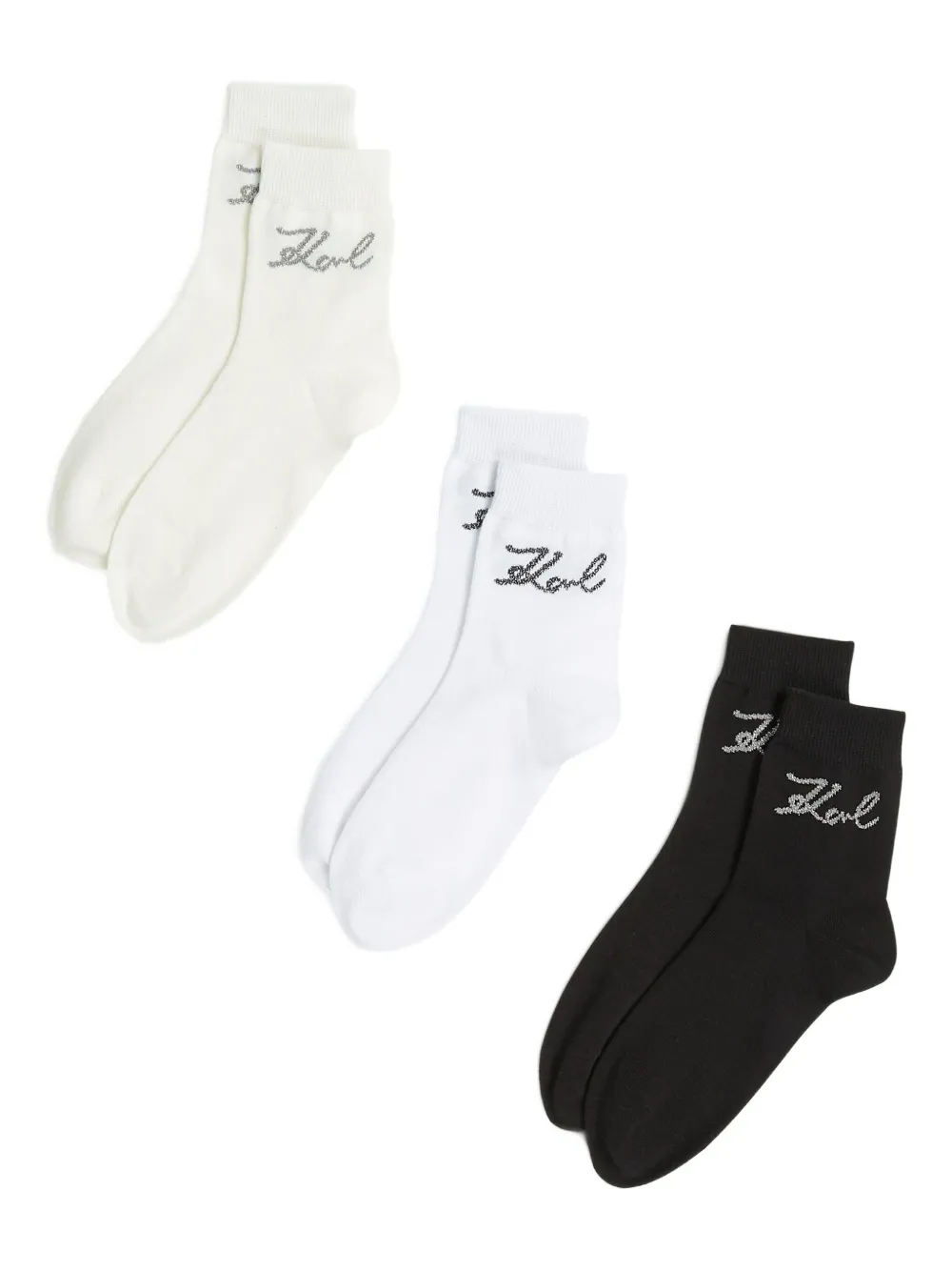 Karl Lagerfeld set de calcetines con logo (set de 3 piezas) | Image 2