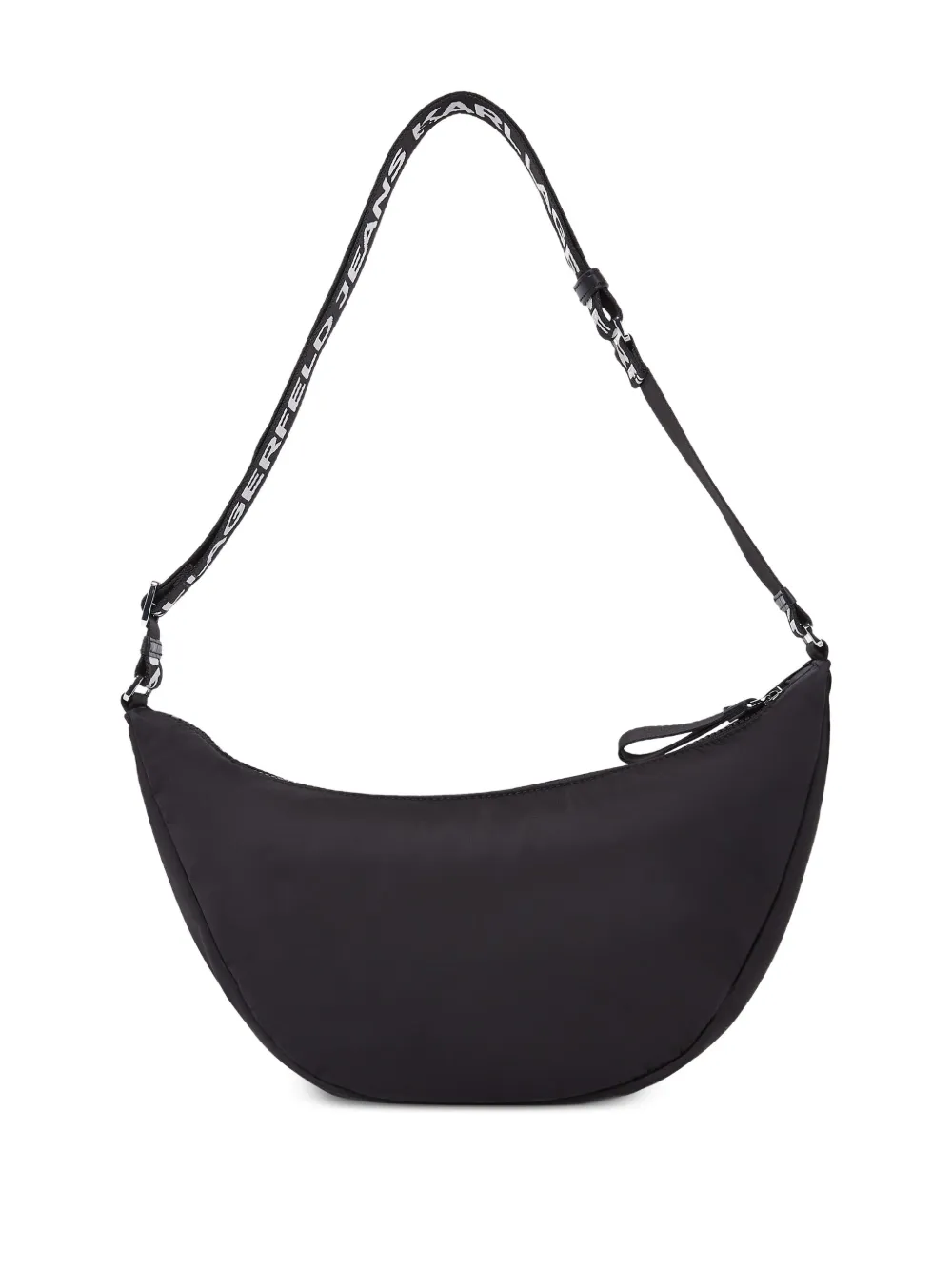 Karl Lagerfeld Jeans Crossbodytas met logodetail Zwart