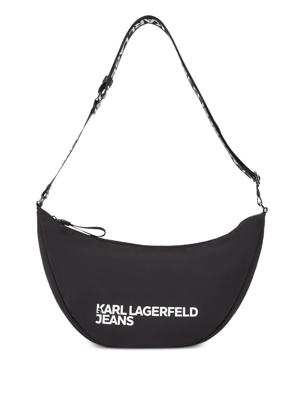 Karl Lagerfeld Jeans Borsa a tracolla con logo - Nero