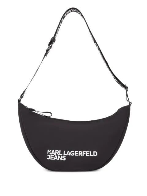 Karl Lagerfeld Jeans bolsa crossbody con detalle del logo