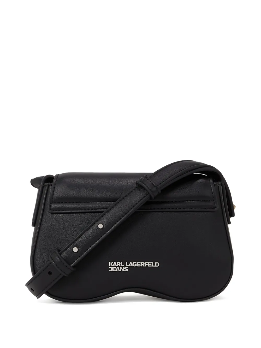 Karl Lagerfeld Jeans Crossbodytas verfraaid met studs Zwart