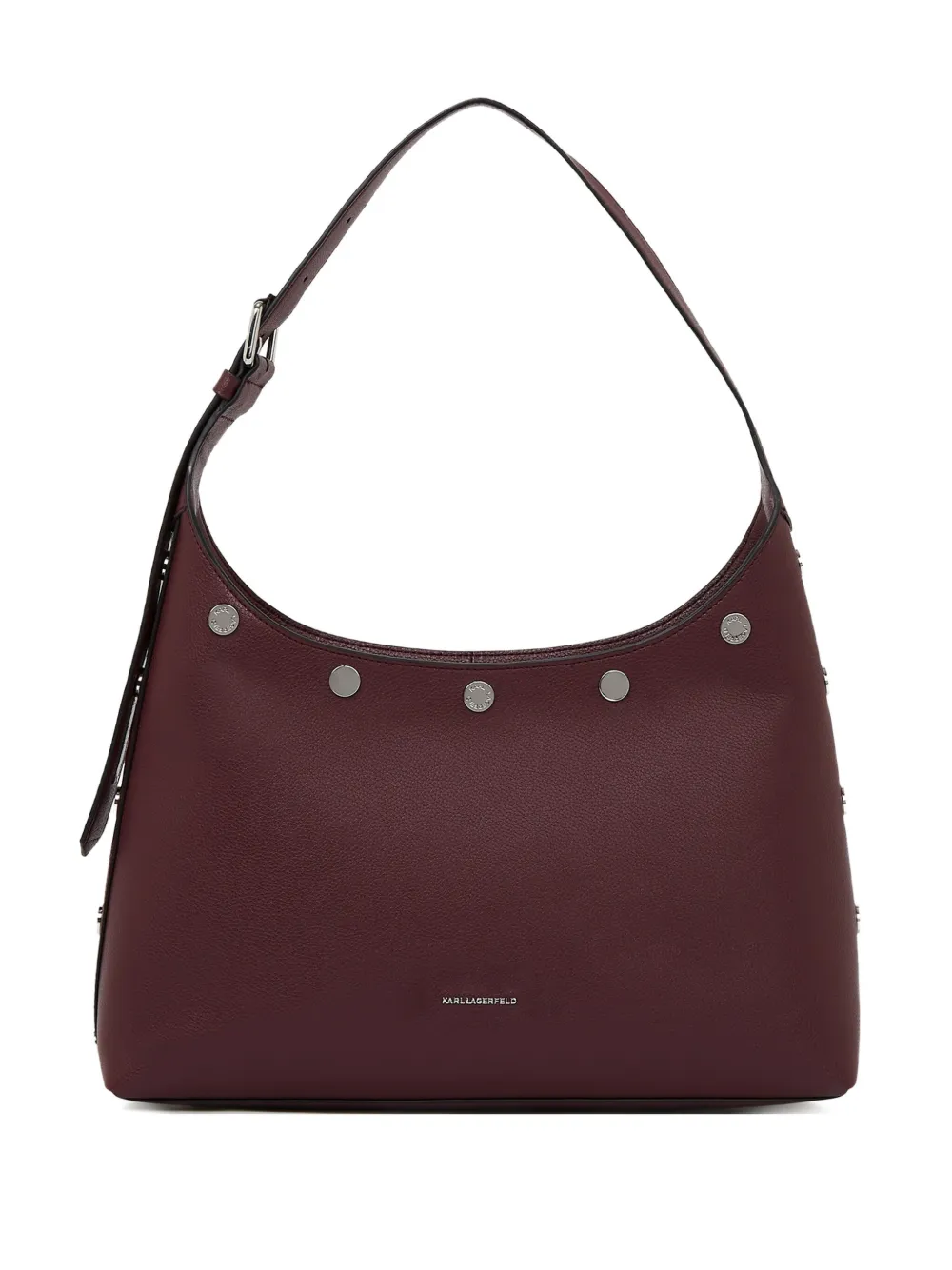 Karl Lagerfeld K/rocky Marais Hobo Bag In Red
