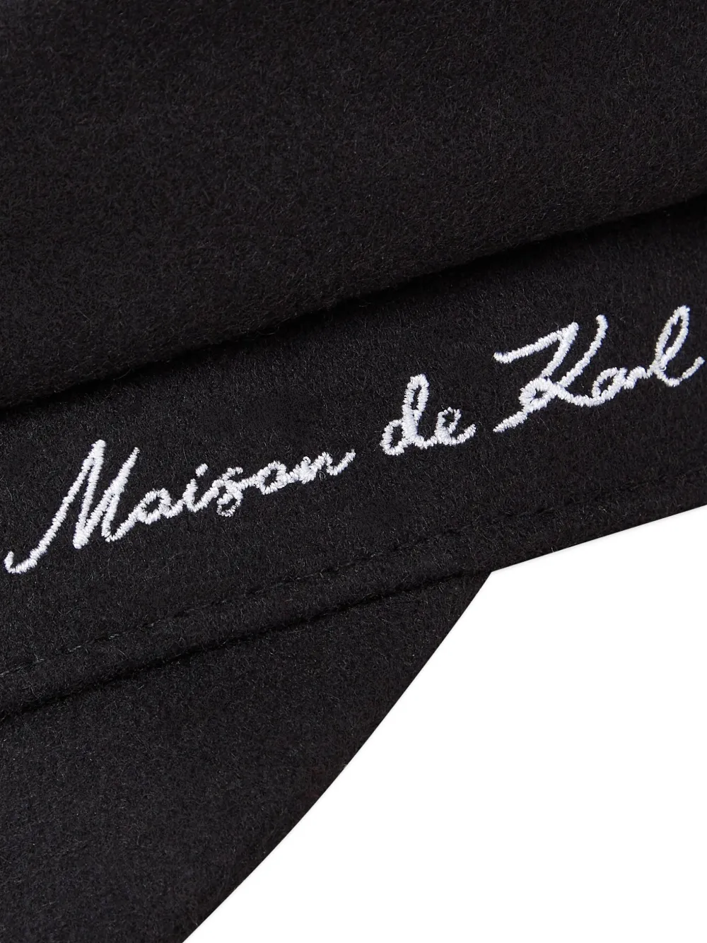 Karl Lagerfeld K Sketch bakerboy pet Zwart