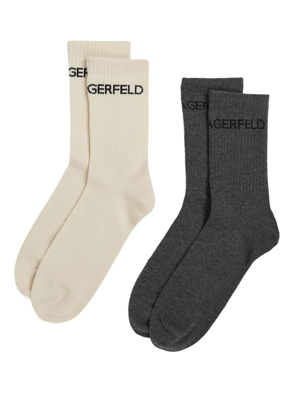Karl Lagerfeld logo-detail socks (pack of two) | Image 2