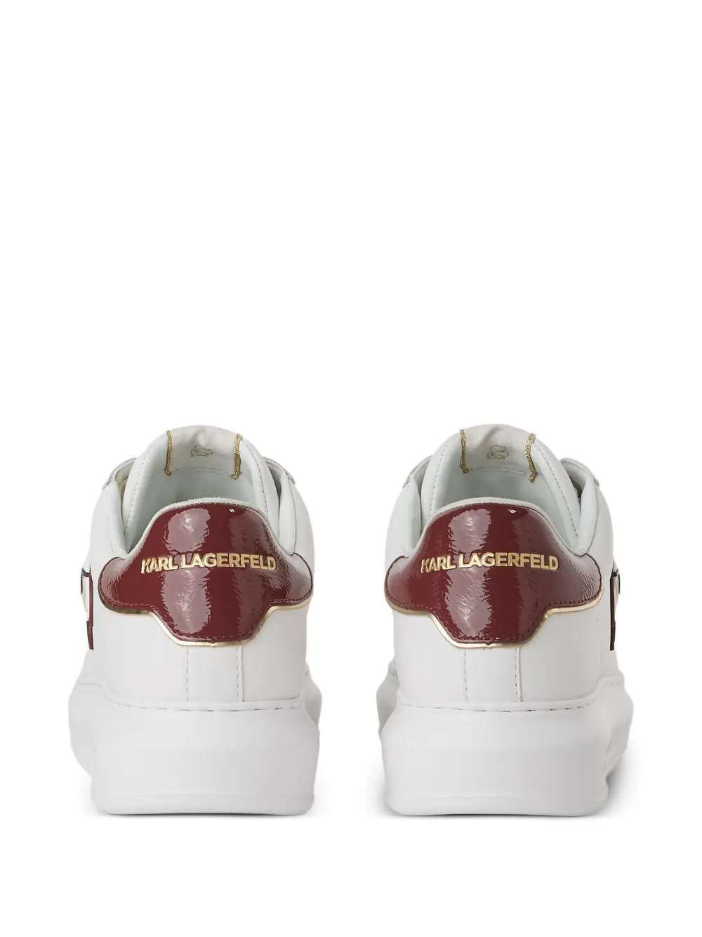 Karl Lagerfeld Leren sneakers Wit