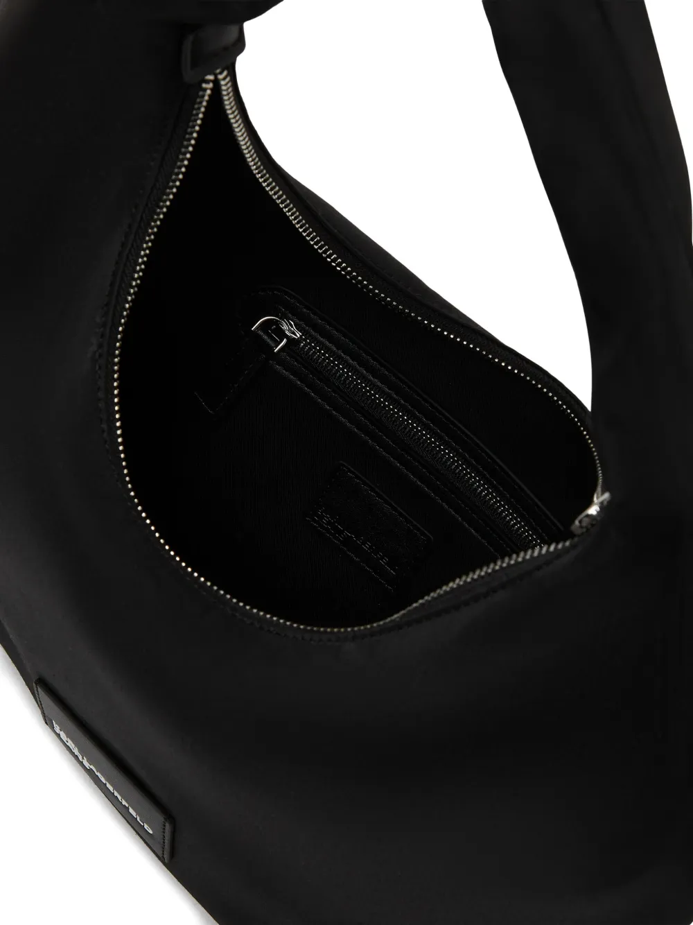 Karl Lagerfeld Jeans Schoudertas met logo Zwart