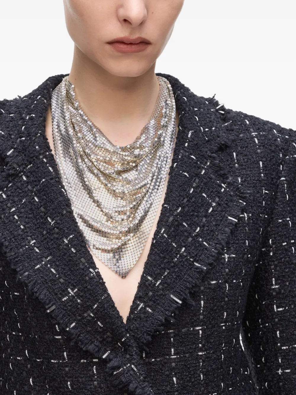 Karl Lagerfeld K Essential Party bandana Grijs