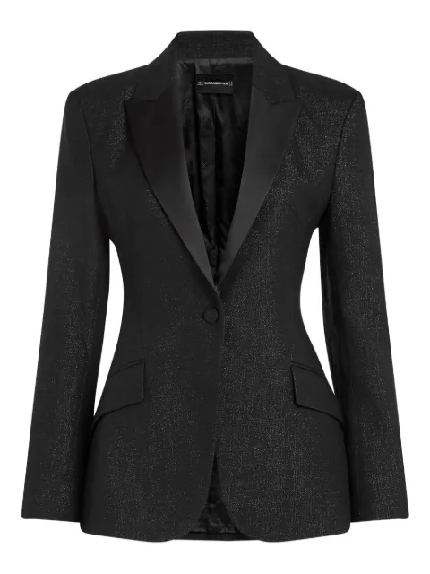 Karl Lagerfeld peak-lapel blazer