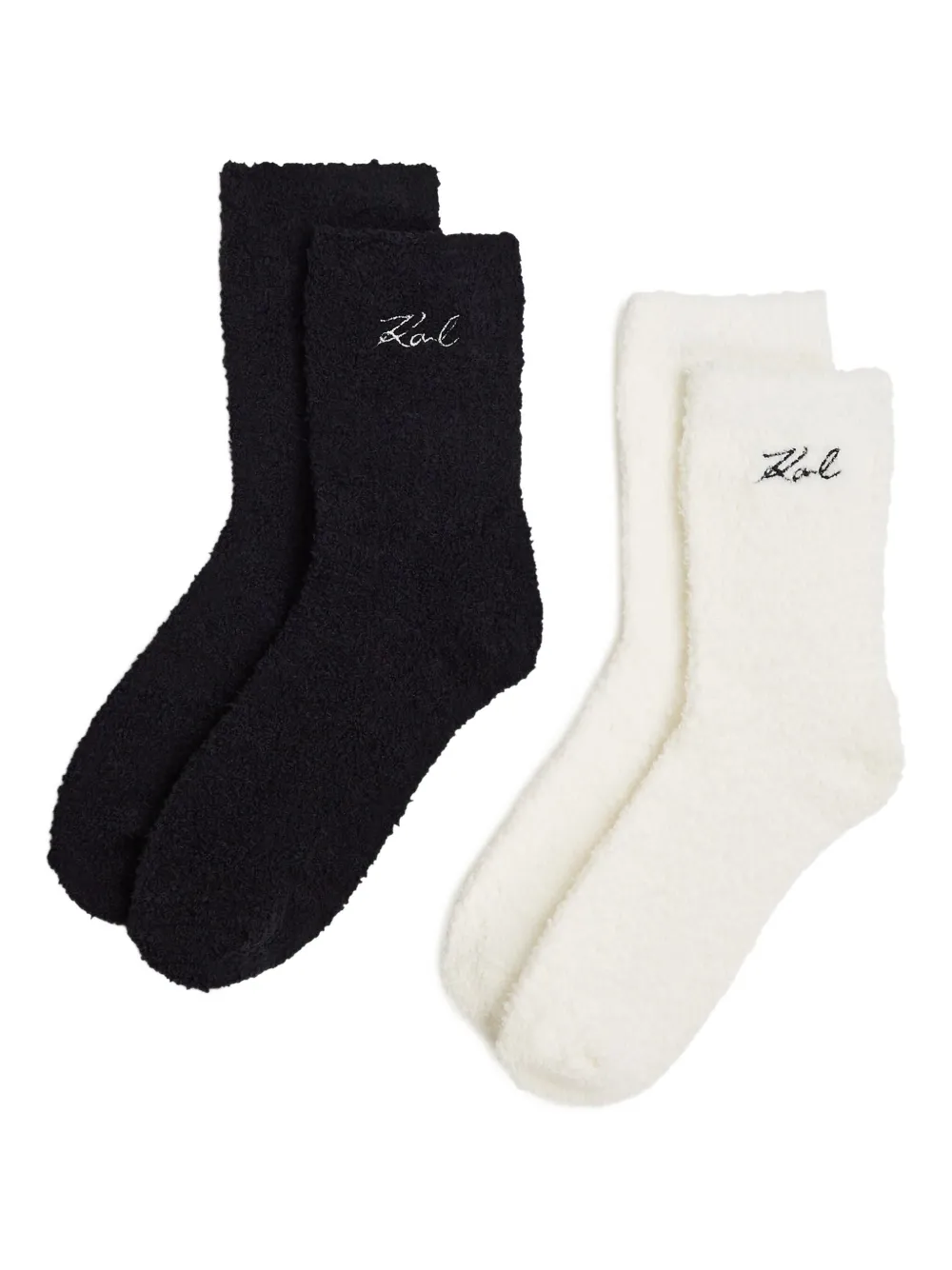 Karl Lagerfeld set de dos pares de calcetines Cozy | Image 2