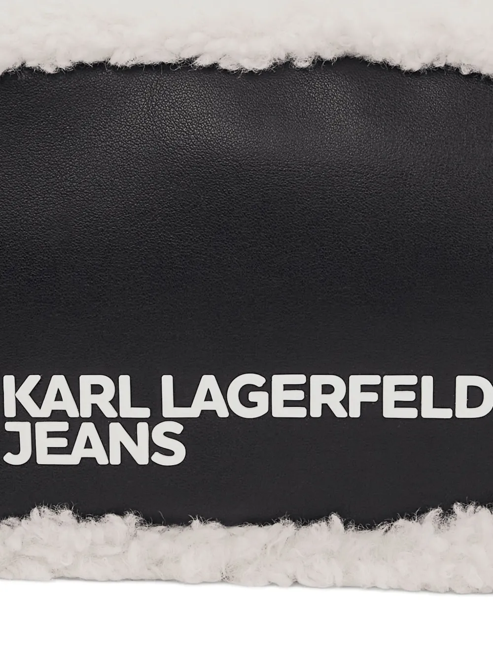 Karl Lagerfeld Jeans Camera lammy crossbodytas Blauw