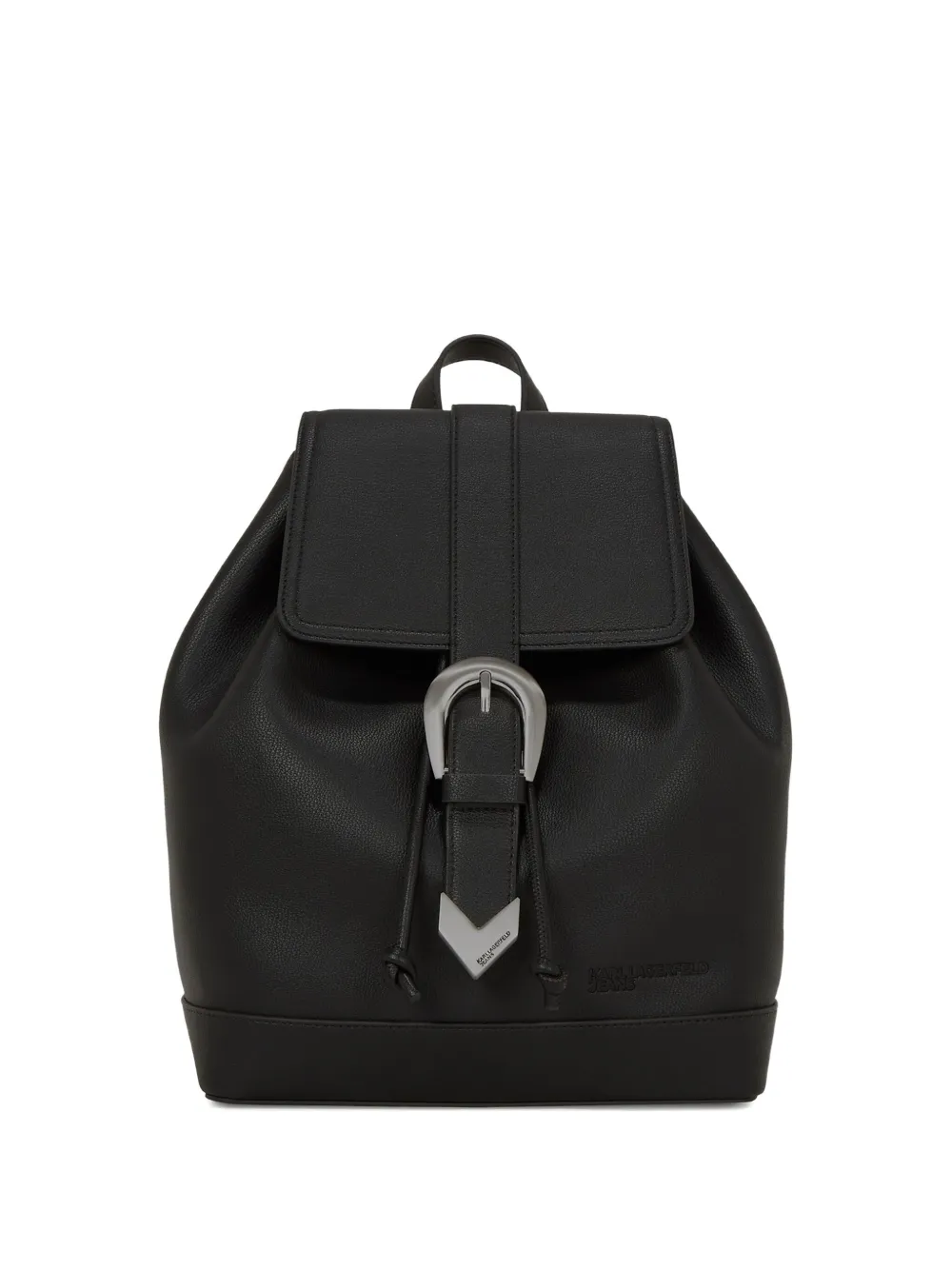 Karl Lagerfeld Jeans buckle-fastening drawstring backpack | Black | Image 1