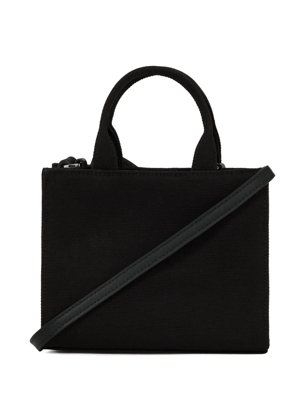 Karl Lagerfeld Mini Embellished Square Tote Bag In Black