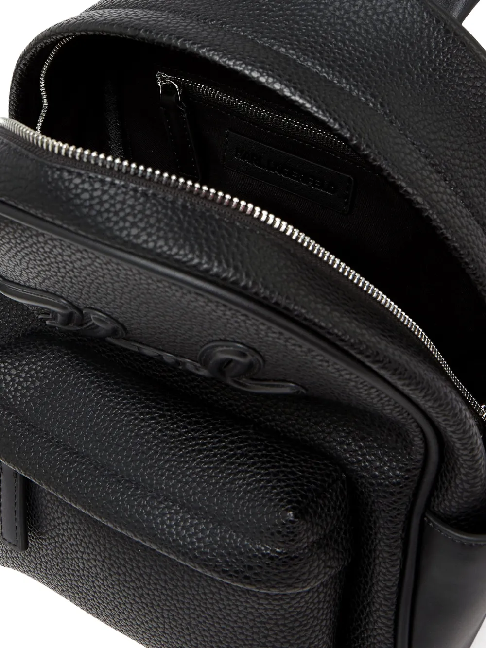 Karl Lagerfeld Kleine K Skuare rugzak Zwart