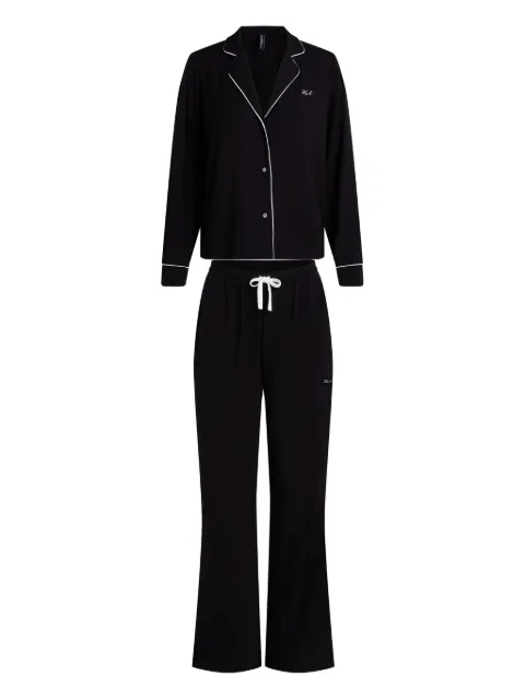 Karl Lagerfeld pijama con ribete en contraste