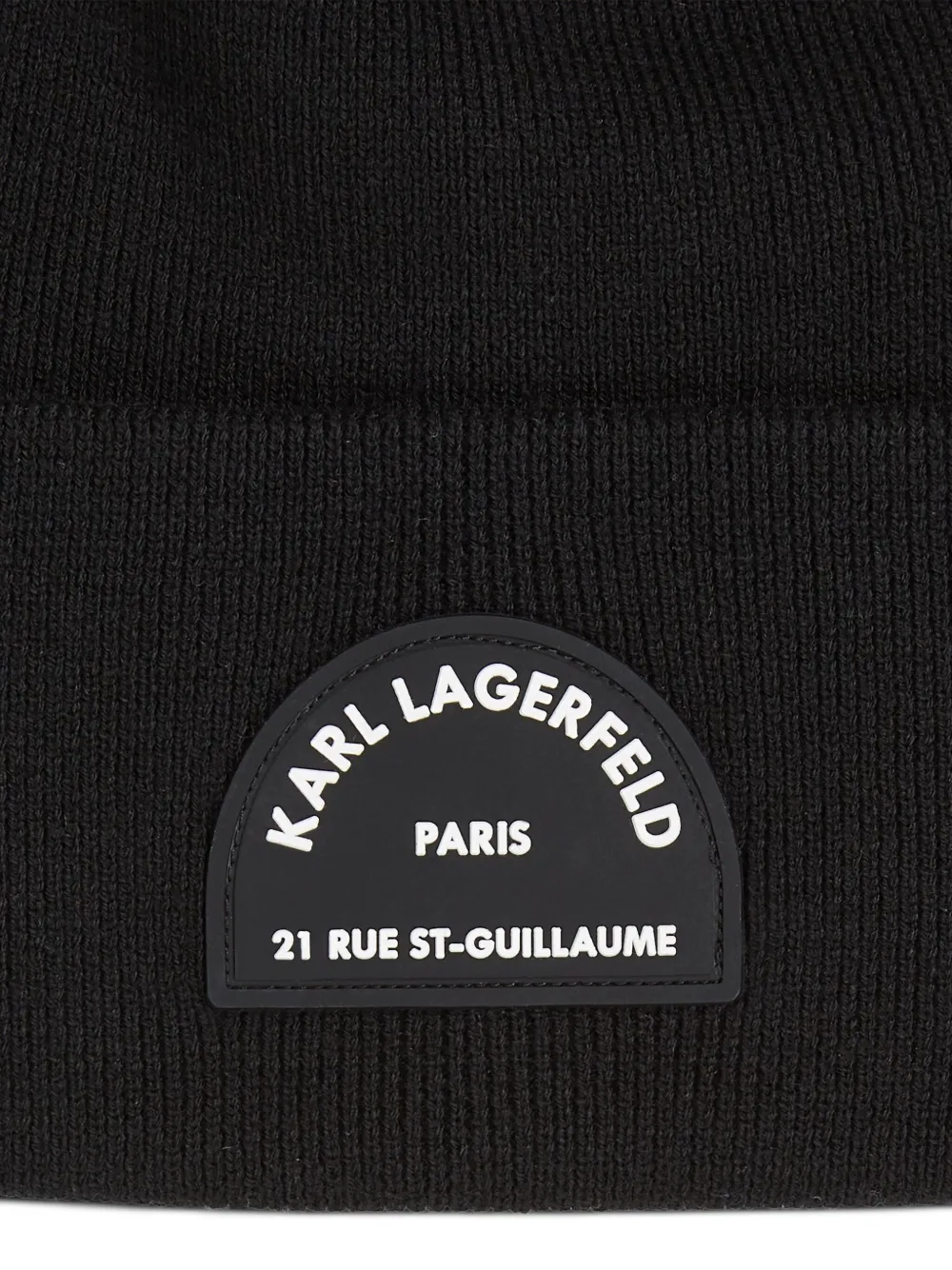 Karl Lagerfeld Rue St. Guillaume muts Zwart