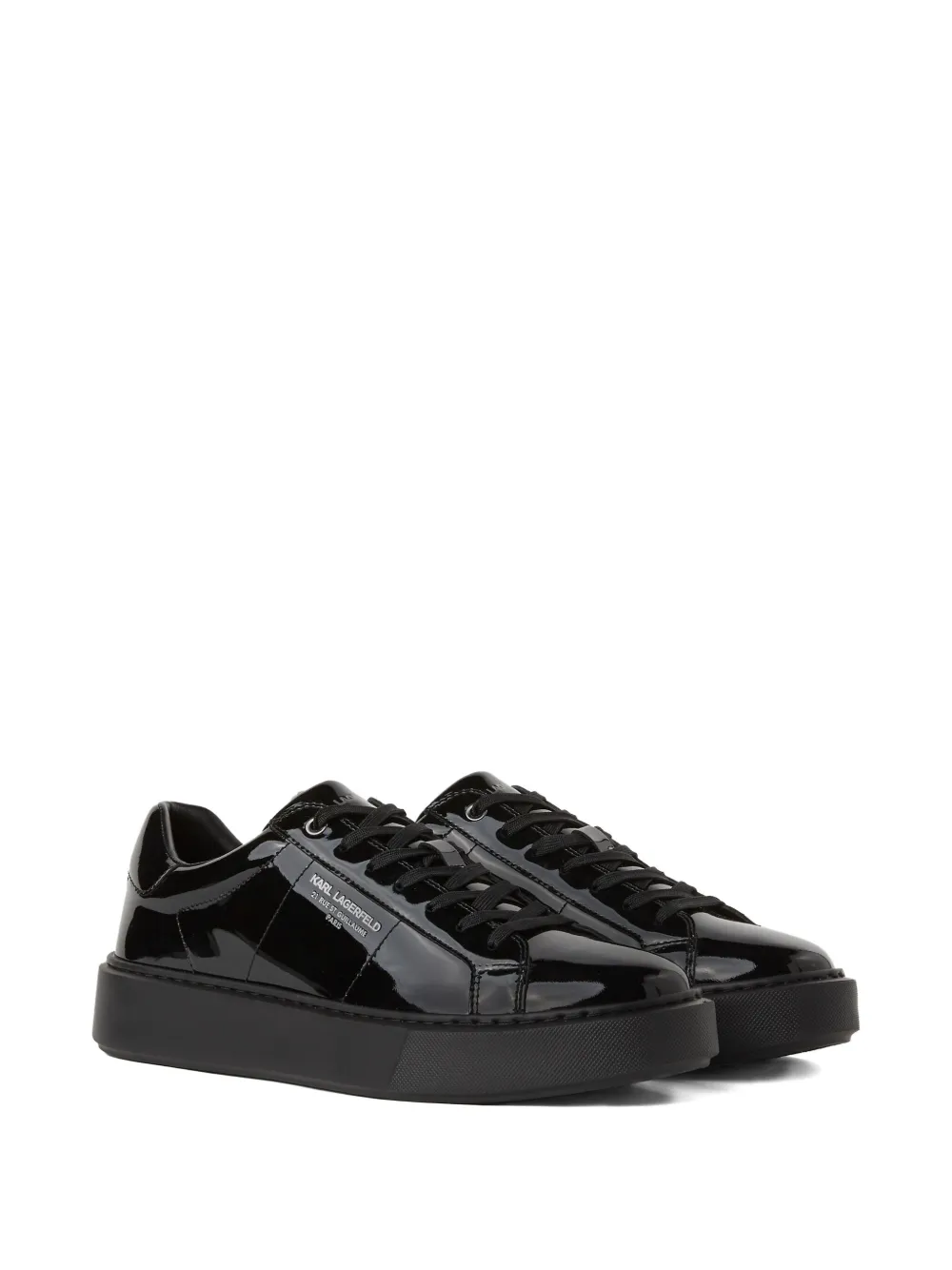 Karl Lagerfeld Maxi Kup Rue St-Guillaume sneakers Zwart