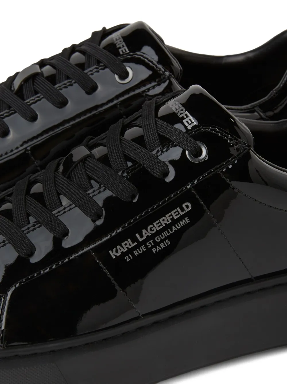 Karl Lagerfeld Maxi Kup Rue St-Guillaume sneakers Zwart