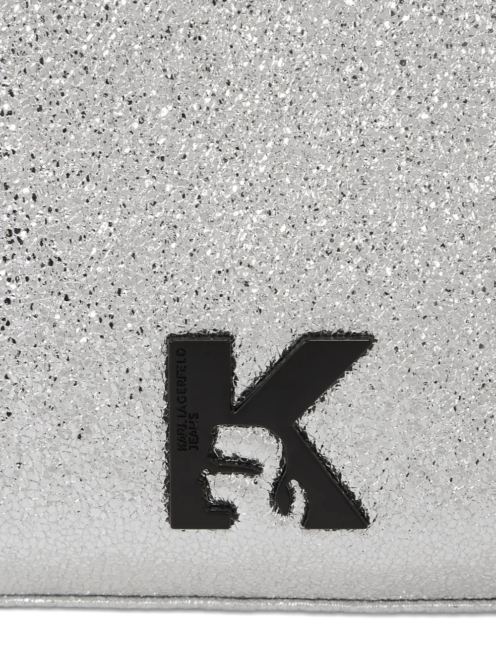 Karl Lagerfeld Jeans Kleine crossbodytas met K-logo Grijs