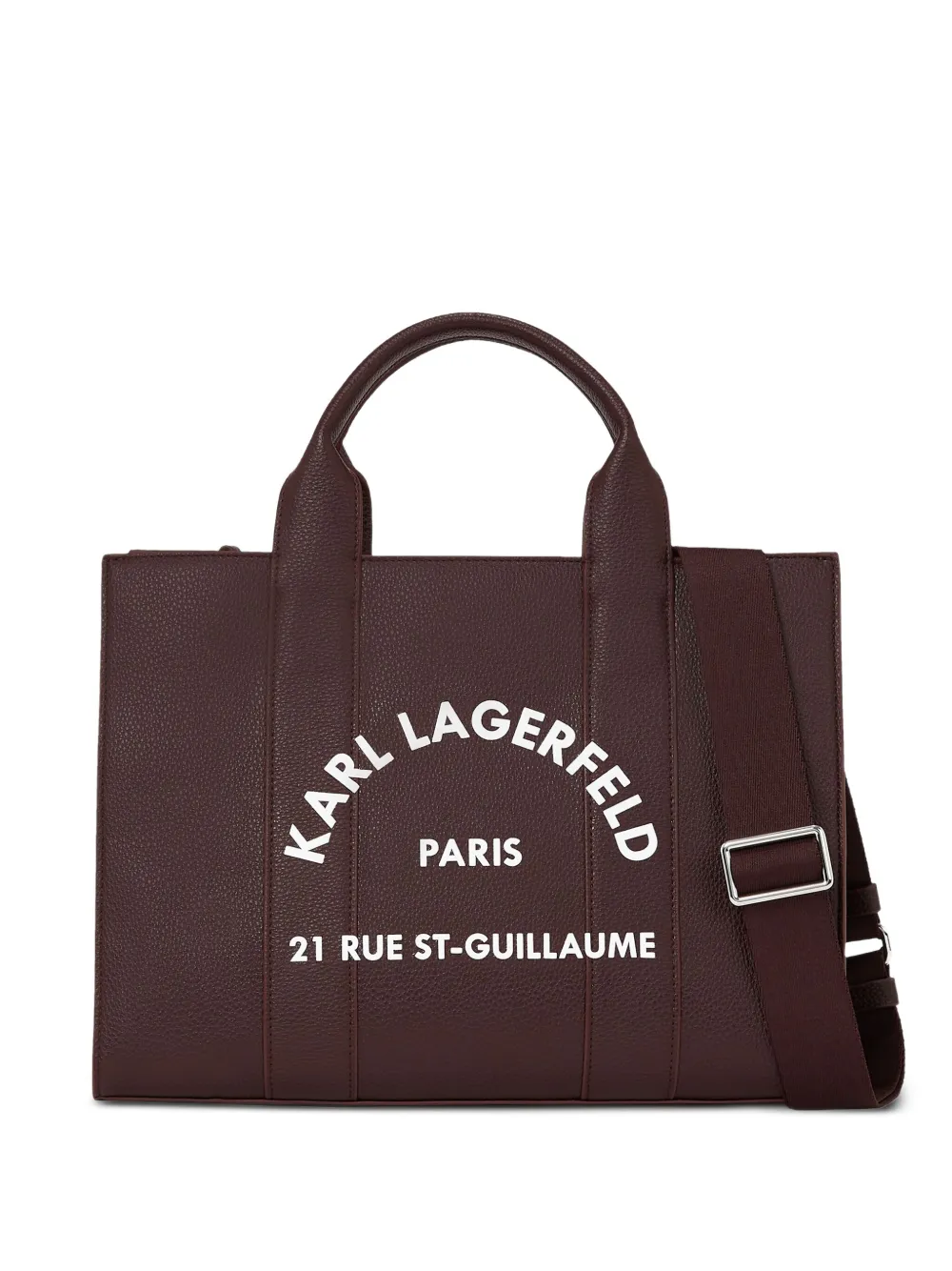 Karl Lagerfeld Medium Rue St-Guillaume shopper Bruin