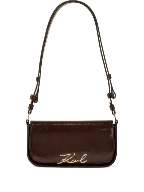 Karl Lagerfeld K/Signature Naplak shoulder bag