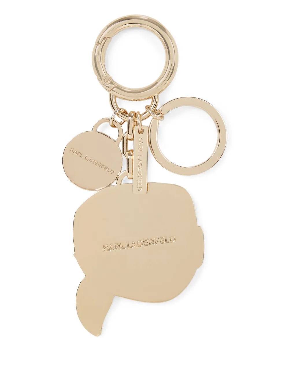 Karl Lagerfeld porte-clés Ikon à strass | Image 2