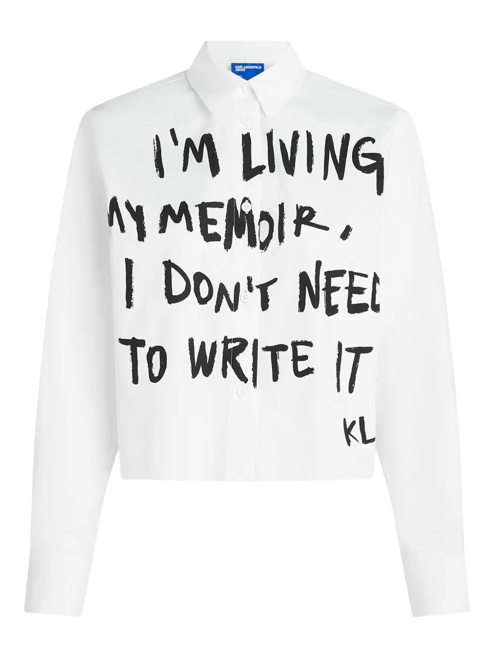 Karl Lagerfeld Jeans cotton shirt | White | Image 1
