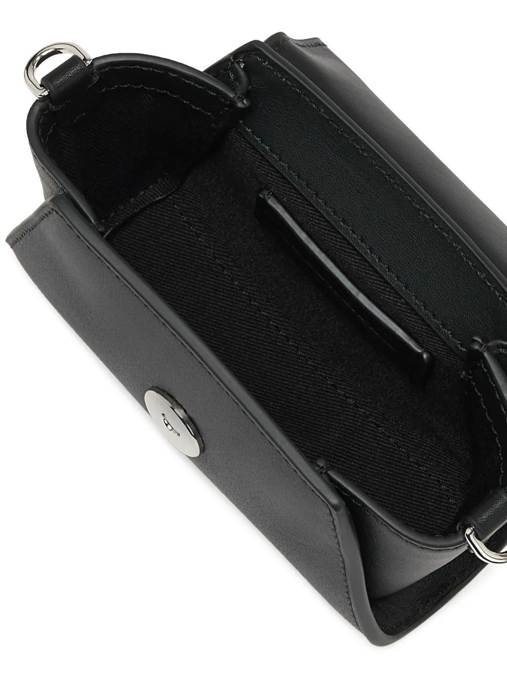 Karl Lagerfeld Ikon Choupette kleine tas met handgreep Zwart