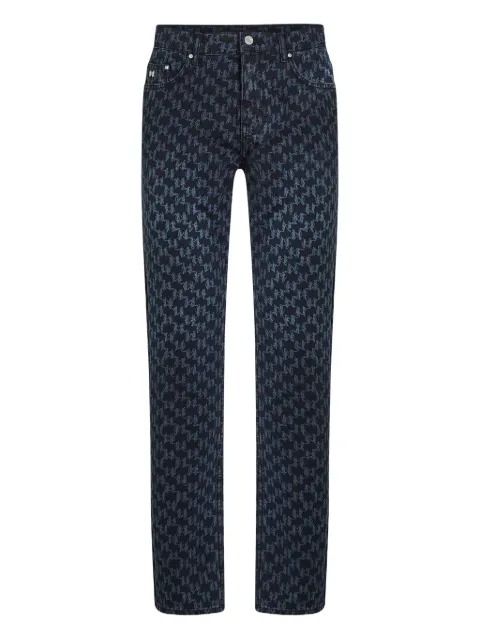 Karl Lagerfeld all-over monogram-print jeans