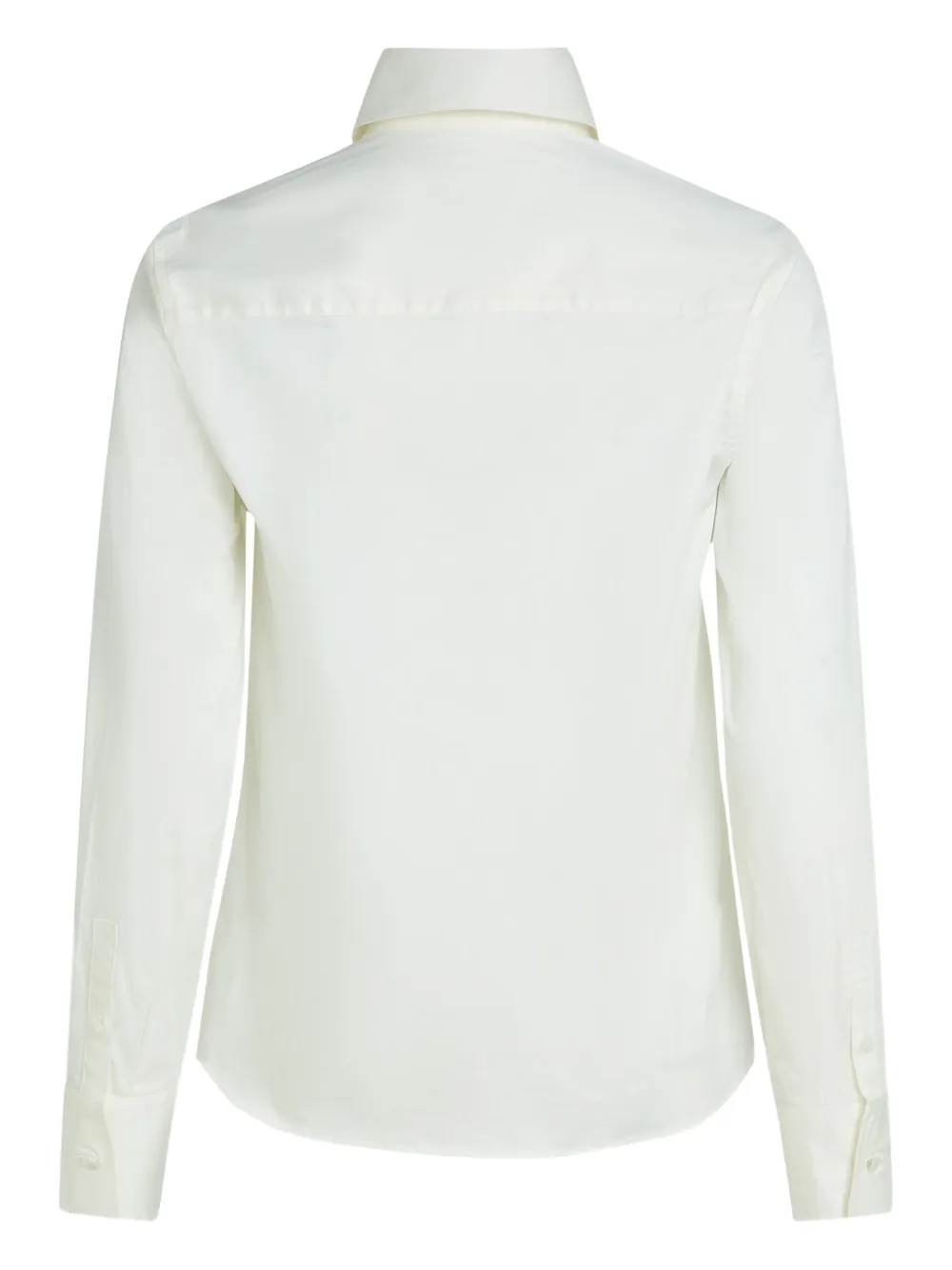 Karl Lagerfeld Shirt met geborduurde zak - Wit