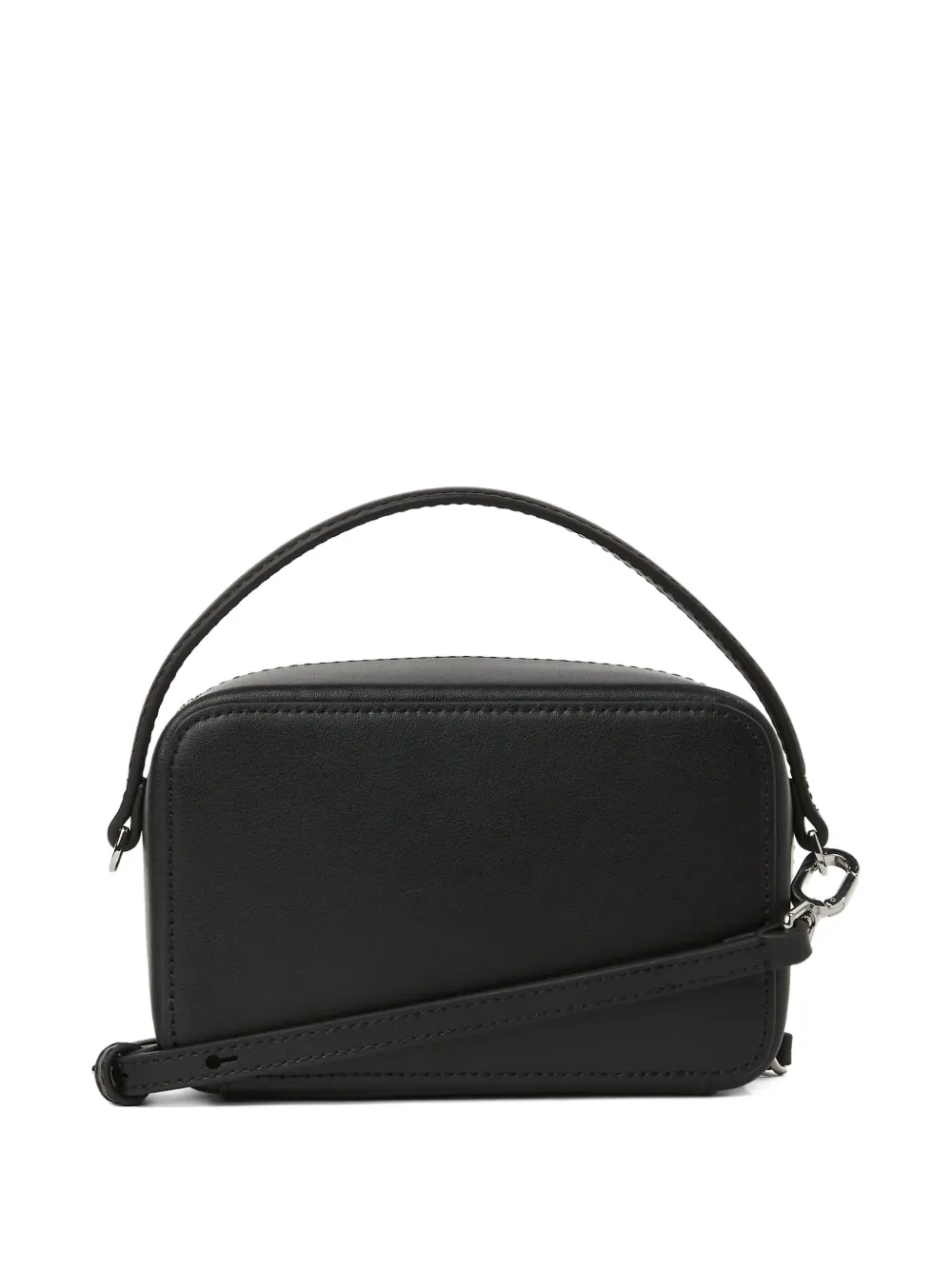 Karl Lagerfeld Crossbodytas met logo-reliëf Zwart