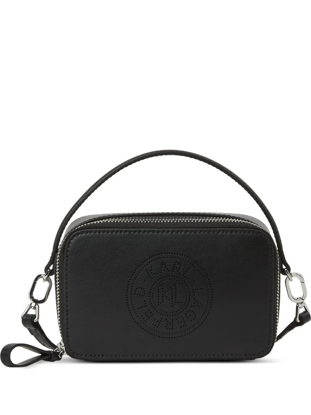 Karl Lagerfeld Borsa a tracolla K/Circle con manico - Nero